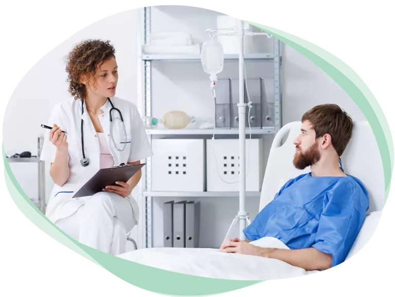 врач со стетоскопом